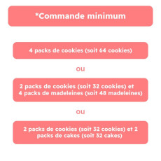 La Fabrique cookie - Cookies super choco sachet individuel 75g x16