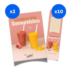 DAVINCI - KIT PLV SMOOTHIE 2xAFFICHES 10xCHEVALETS DAVINCI - KIT PLV SMOOTHIE 2xAFFICHES 10xCHEVALETS