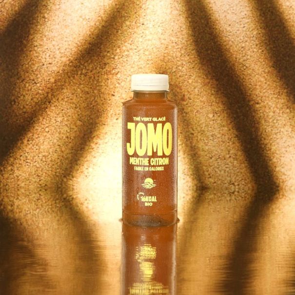 JOMO - THE GLACE THE VERT MENTHE CITRON GINGEMBRE 350ML x12 BIO