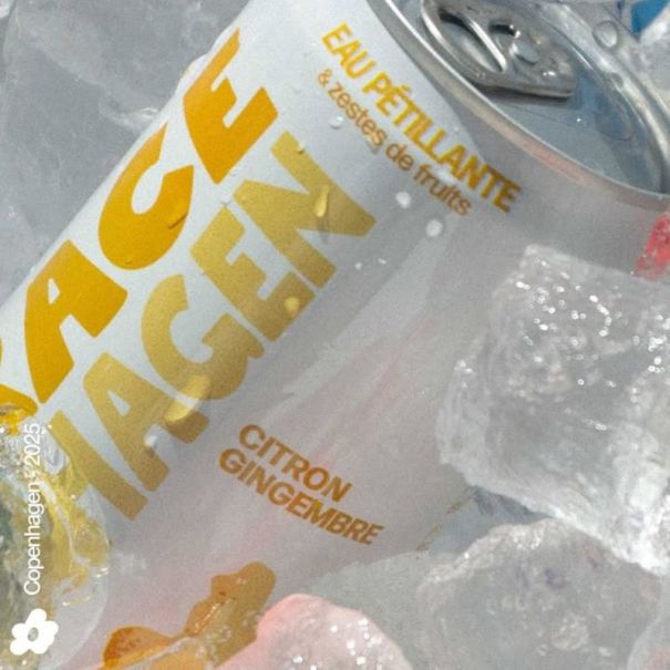 EMBRACE - EAU PETILLANTE COPENHAGEN CITRON GINGEMBRE CANETTE 330ML x12