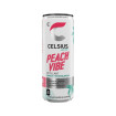 Celsius - Boisson énergisante peach vibe canette alu 355ml x12