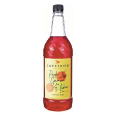 Sweetbird - Sirop limonade goyave rose et citron vert bouteille PET 1L