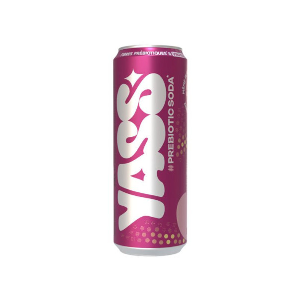 Yass - Soda prébiotique cherry cola 330ml x12