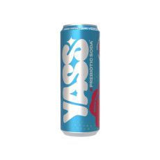 Yass - Soda prébiotique saveur fruits rouges 330ml x12