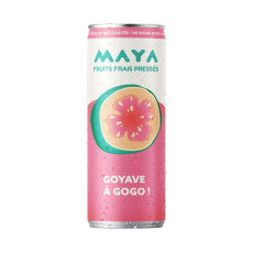 Maya -  Jus de goyave rose canette 330ml x24 Maya -  Jus de goyave rose canette 330ml x24