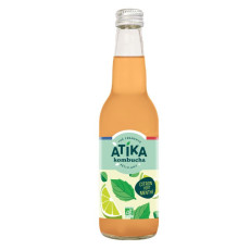 ATIKA - KOMBUCHA CITRON VERT MENTHE 330ML x12 BIO
