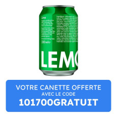 Lemonaid - Limonade citron vert bio canette 330ml x12