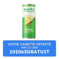 Maya - Jus d'ananas canette 330ml x1