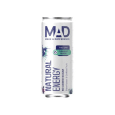 MAD - Natural energy fleur de sureau et cascara 330ml x24