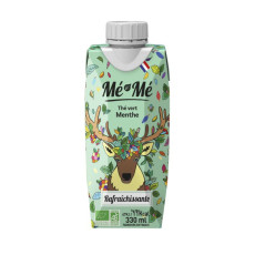ME-ME - RAFRAICHISSANTE THE VERT MATCHA MENTHE 330ML x12 BIO