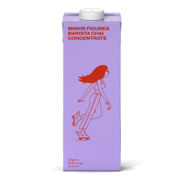 Chai concentré liquide sans lactose brique 1L BIO