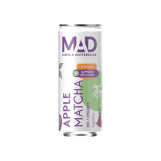 MAD - Boissons fonctionnelles matcha pomme et thé vert 330ml x24 Bio
