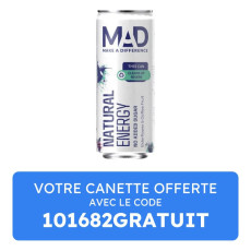 MAD - Natural energy fleur de sureau et cascara 330ml x1