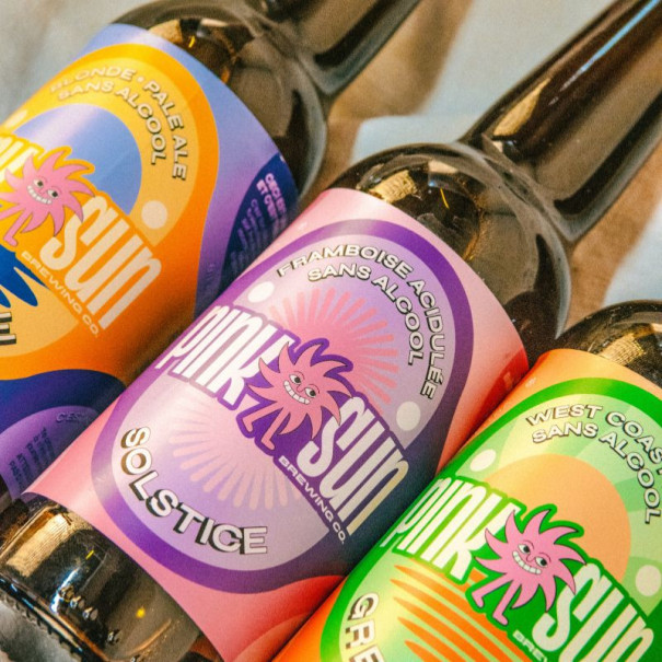 Pink Sun - Mirage Pale Ale bière sans alcool 330ml x12