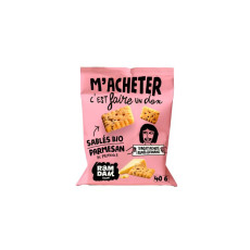 RAMDAM - Sable parmesan graines de chia sachet 40g x16 Bio