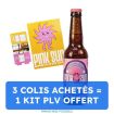PINK SUN - SOLSTICE - SOUR FRAMBOISE BIERE SANS ALCOOL 330ML x12