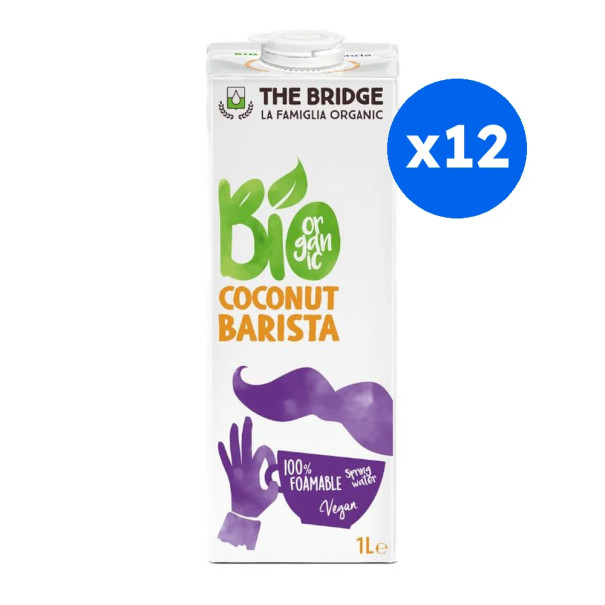 THE BRIDGE - BARISTA BOISSON VEGETALE COCO BRIQUE 1L x12 BIO