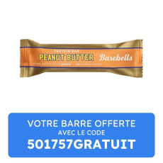 BAREBELLS - PROTEIN BARRES PEANUT BUTTER 55G x1