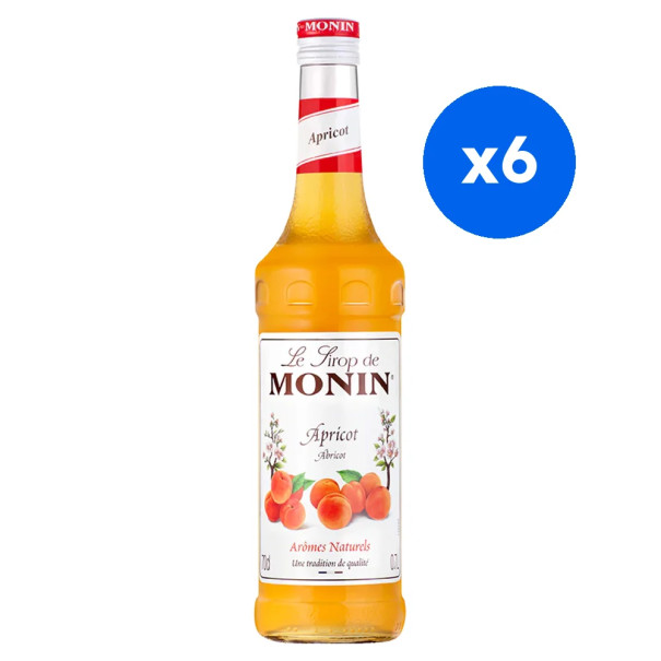 MONIN - SIROP ABRICOT 700ML BOUTEILLE VERRE