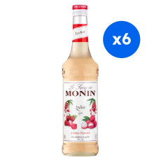 MONIN - SIROP LITCHI 700ML BOUTEILLE VERRE