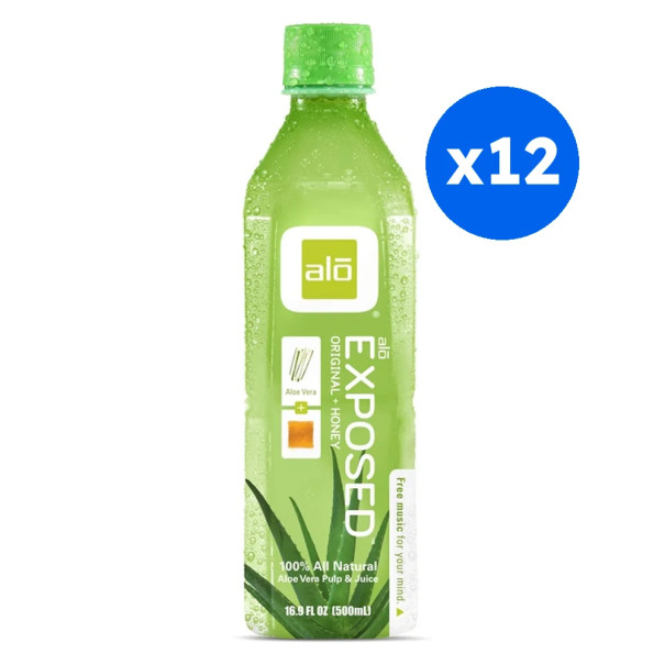 ALO - EXPOSED ALOE VERA MIEL 500ML x12