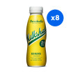 BAREBELLS - MILKSHAKE BANANE BOUTEILLE PET 330ML x8