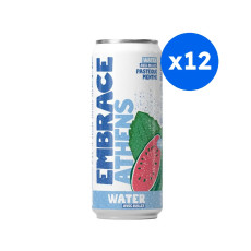 EMBRACE - EAU PETILLANTE ATHENS PASTEQUE MENTHE CANETTE 330ML x12