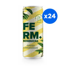 FERM - KOMBUCHA GINGEMBRE CITRONNELLE 250ML x24 BIO