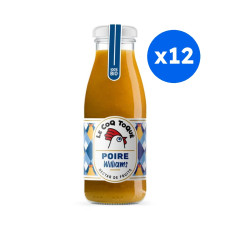 LE COQ TOQUE - NECTAR DE POIRE WILLIAMS BOUTEILLE VERRE 250ML x12 BIO