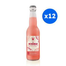 LES FILLES DE L'OUEST - SCHORLE GROSEILLE CHATOYANTE BOUTEILLE 330ML x12 BIO