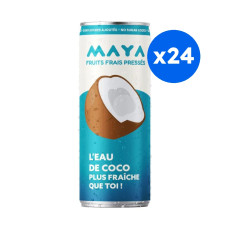 MAYA - EAU DE COCO CANETTE 330ML x24