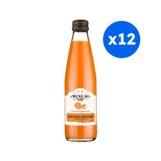 MENEAU - JUS CAROTTE ORANGE BOUTEILLE VERRE 250ML x12 BIO