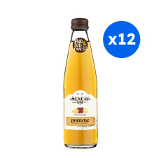 MENEAU - JUS DE POMME BOUTEILLE VERRE 250ML x12 BIO