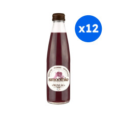 MENEAU - SMOOTHIE POMME MYRTILLE BOUTEILLE VERRE 250ML x12 BIO