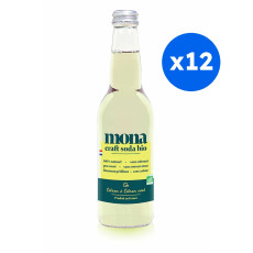 MONA - SODA CITRON CITRON VERT BOUTEILLE VERRE 330ML x12 BIO
