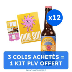 PINK SUN - MIRAGE - PALE ALE BIERE SANS ALCOOL 330ML x12