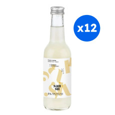 SANSU - SODA AU CITRON YUZU ET GINGEMBRE BOUTEILLE VERRE 250ML x12
