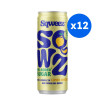 SQWEEZ - BOISSON PETILLANTE CITRON GINGEMBRE CANETTE ALU 250ML x12