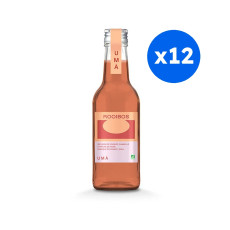 UMA - INFUSION ROOIBOS BOUTEILLE VERRE 250ML x12 BIO