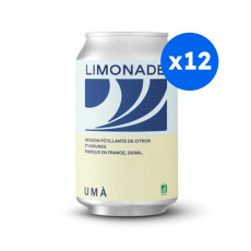 UMA - LIMONADE CANETTE 330ML x12 BIO