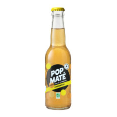 Pop Maté - Mate gingembre bouteille verre 330ml x12 Bio