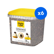 MONA LISA - GRAINS DE CAFÉ CHOCOLAT NOIR SEAU 1KG