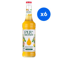 MONIN - PURE MANGUE PASSION CONCENTRE BOUTEILLE VERRE 700ML