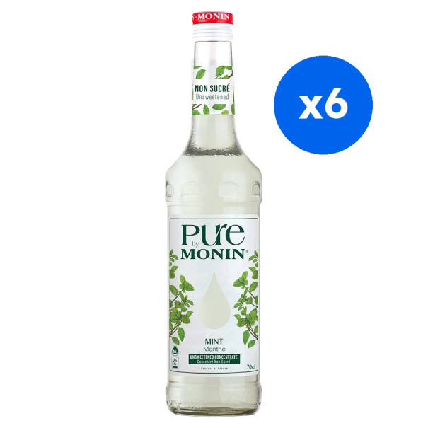 MONIN - PURE MENTHE CONCENTRE BOUTEILLE VERRE 700ML