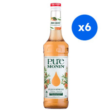 MONIN - PURE PECHE ABRICOT CONCENTRE BOUTEILLE VERRE 700ML