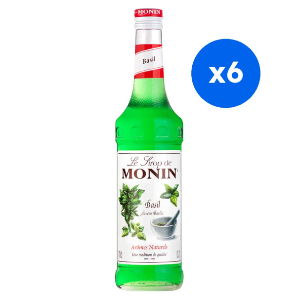 MONIN - SIROP BASILIC 700ML BOUTEILLE VERRE