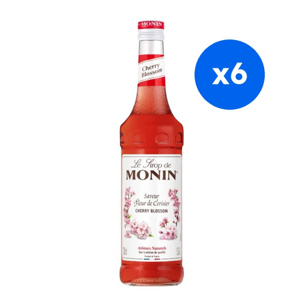 MONIN - SIROP FLEUR DE CERISIER 700ML BOUTEILLE VERRE
