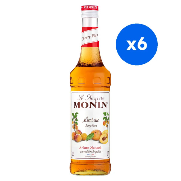 MONIN - SIROP MIRABELLE 700ML BOUTEILLE VERRE
