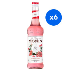 MONIN - SIROP ROSE 700ML BOUTEILLE VERRE