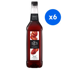 ROUTIN 1883 - FRAISE SIROP AROME NATUREL 1L BOUTEILLE PET